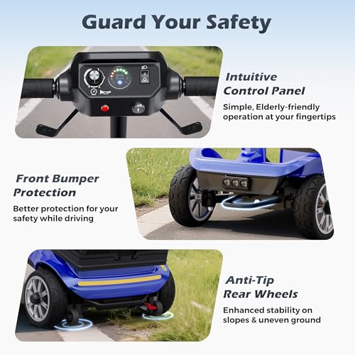 Foldable Mobility Scooter for Adults