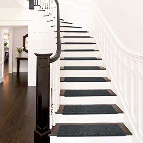Bullnose Carpet Stair Treads for Wooden Steps Indoor Non Slip