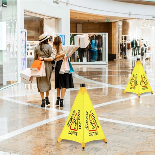 Pop up Wet Floor Sign with Storage Tube