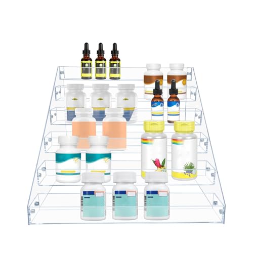 Acrylic Tiered Spice Rack Organizer 3