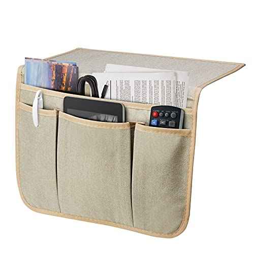 Bedside Caddy Remote Control Holder Storage Organizer