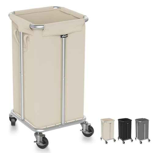 Laundry Basket with Wheels