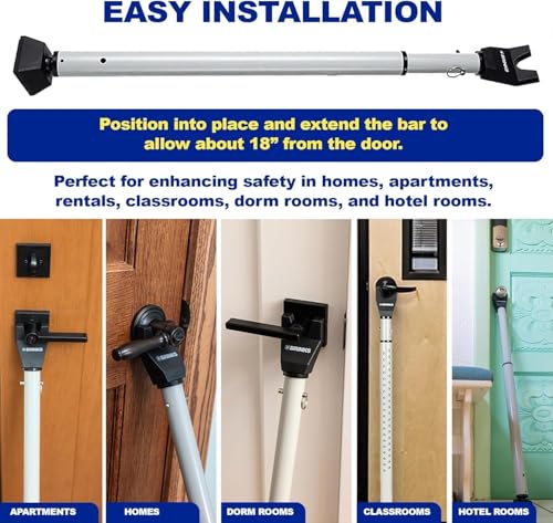 Portable Door Security Bar