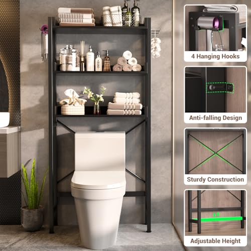 Over The Toilet Storage with 2 Drawers