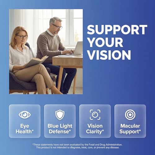 Clean Nutra Eye Vitamins with Bilberry Lutein and Zeaxanthin Supplements Lycopene 40mg Resveratrol Grape Seed Astaxanthin for Eyes