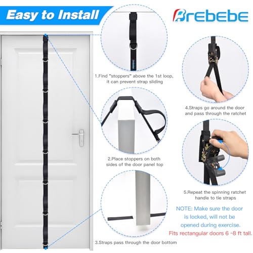 Upgrade Door Anchor Strap for Resistance Bands Exercise