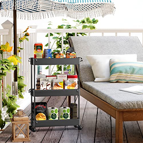 Slim Rolling Storage Cart