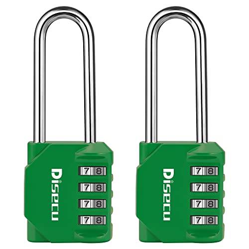 4 Digit Long Shackle Combination Lock