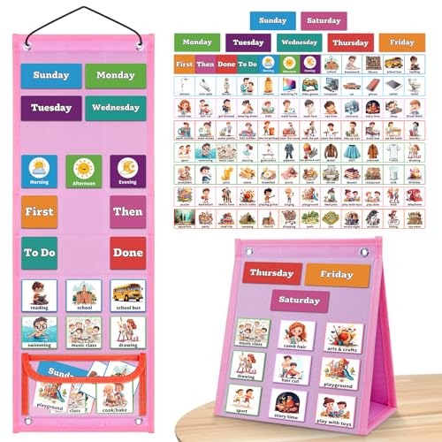 Visual Schedule for Kids Chore Chart