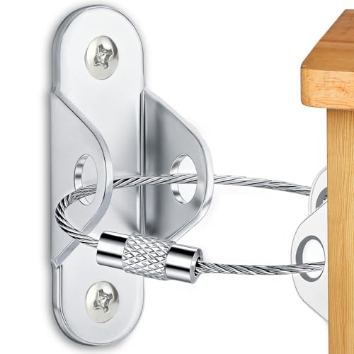 Furniture Anchors （10 Packs） for Baby proofing and Furniture Wall Anchor