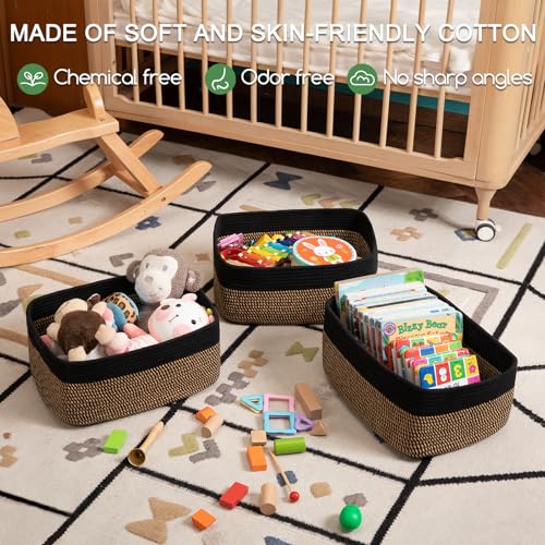 Storage Baskets for Organizing 3 Pack