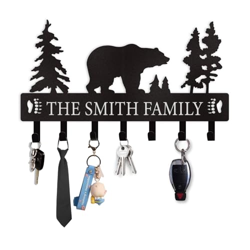 Personalized Key Holder for Wall