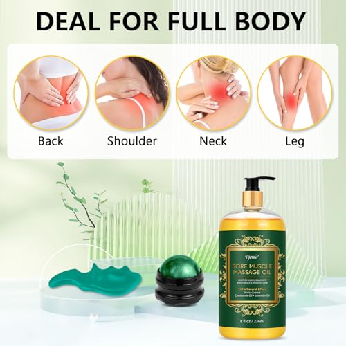 Sore Muscle Massage Oil