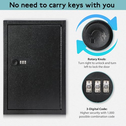 Key Lock Box Wall Mount