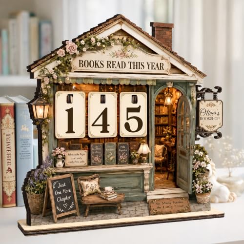 Personalized Books Read This Year Counter