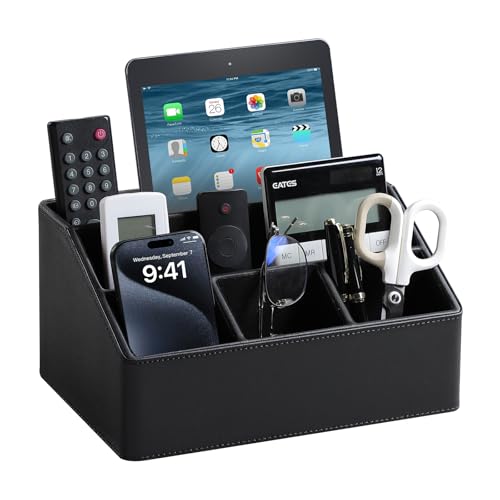 PU Leather Desk Organizer