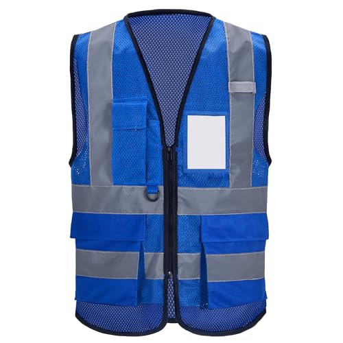 High Vis Safety Vest Reflective Strips
