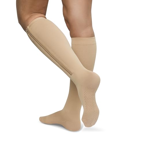 Zipper Compression Socks for Men & Women