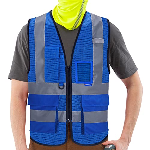 21 colors High Visibility Reflective Work Safety Vest XS