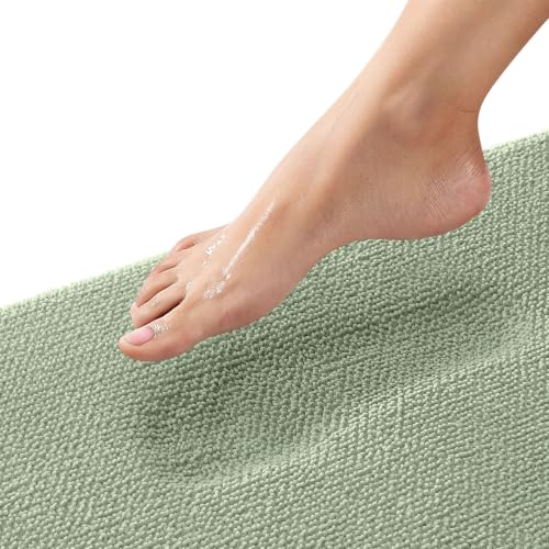 Thick Memory Foam Bathroom Rugs