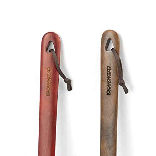 Wooden Shoe Horn Long Handle 23.6" for Seniors Helper