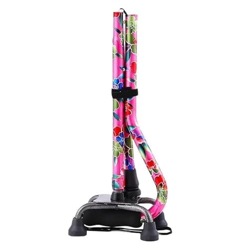 Floral Quad Cane for Women