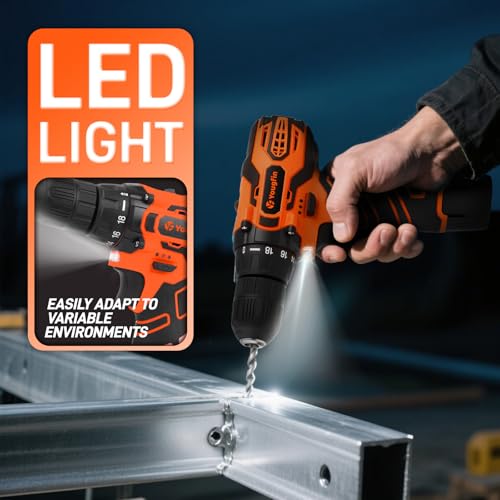 20V Cordless Drill Power Set