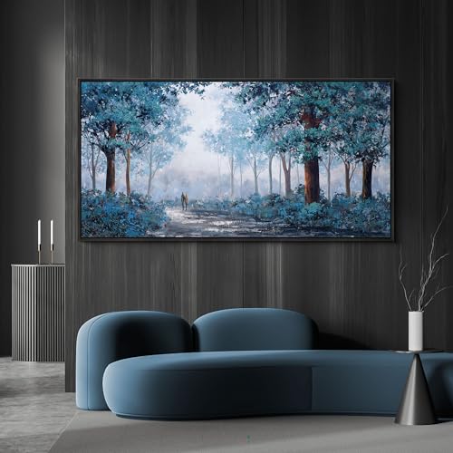 Large Wall Art Canvas Wall Decor Colorful Forests Decor