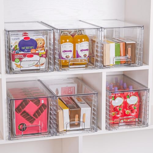 Large Stackable Storage Drawers