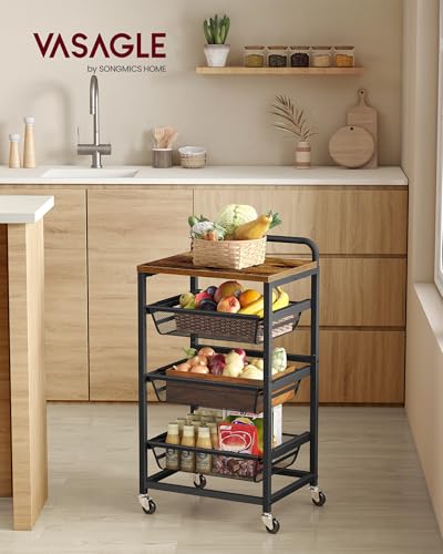 Storage Cart with Pull