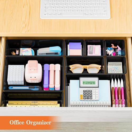 25 PCS Plastic Drawer Organizer