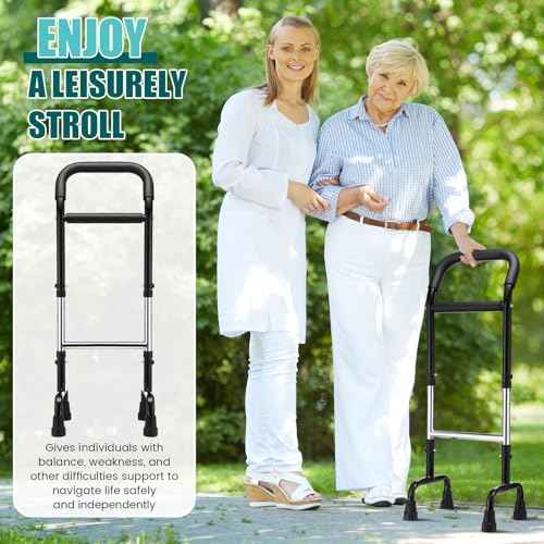Walking Cane Standing Aid Adjustable Stand Assist Aid