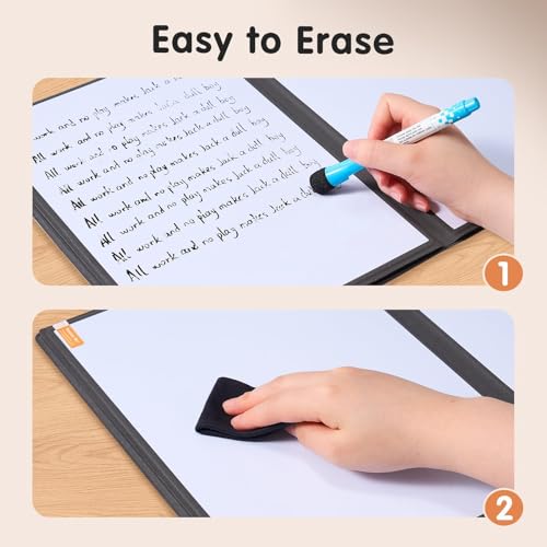 6 Sides Portable White Board 12x9 inch