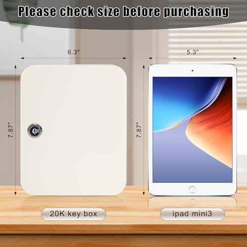 Key Cabinet Wall Mount with Lock