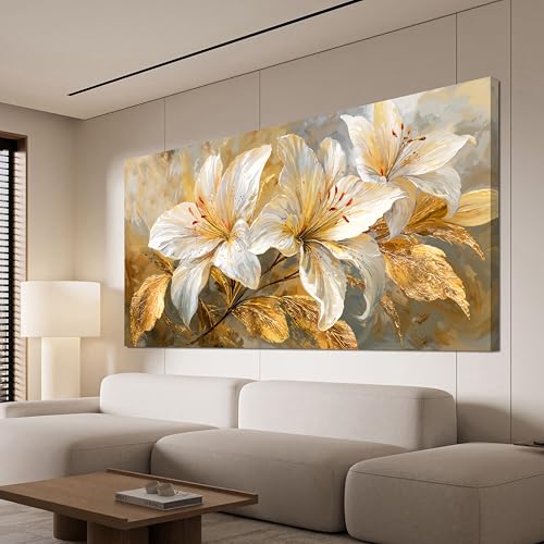 Gold Fantasy Tree Of Life Canvas Wall Art