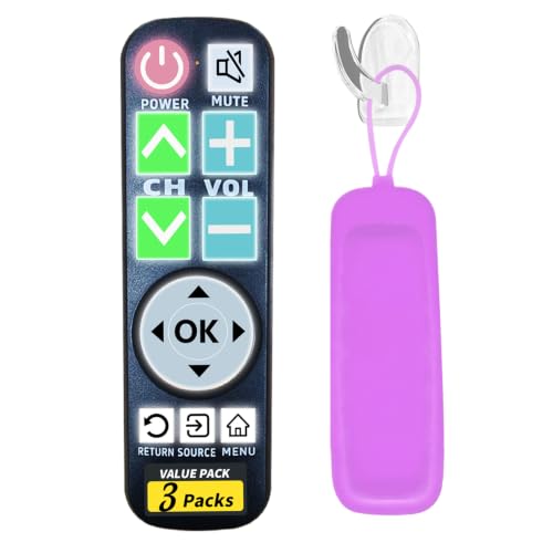 Backlit Big Button TV Remote Replacement