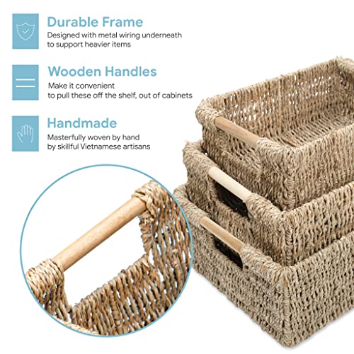 Hyacinth Large Wicker Basket