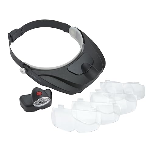 MagniVisor Replacement Lens Set fo rMagniVisor LED Magnifying Visor