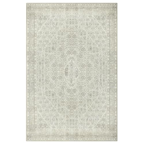 Machine Washable Area Rug with Non