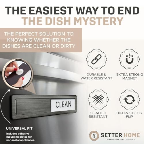Clean dirty magnet for dishwasher