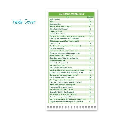 Food and fitness notebooks blank paper notebook parent