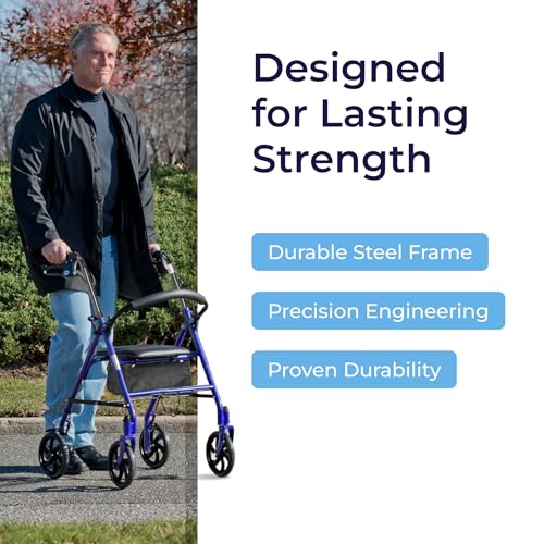 Rollator Walker with Seat