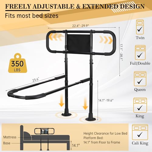 Bed Rails for Elderly Adults Safety