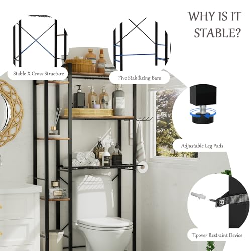 Over The Toilet Storage Cabinet