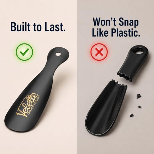 Metal Shoe Horn Long Handle for Seniors