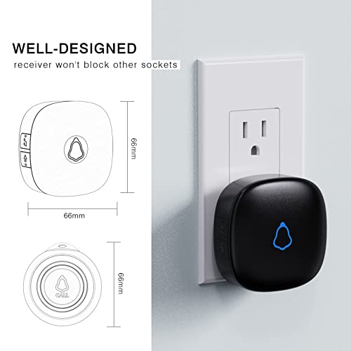 Wireless Caregiver Call Button for Elderly at Home