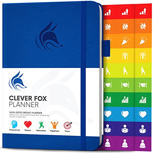 Planner Undated Weekly & Monthly Planner for Productivity