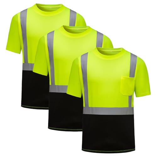 High Visibility Shirts Quick Dry Safety T Shirts