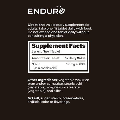 ENDUR ACIN® Extended Release Niacin 750mg