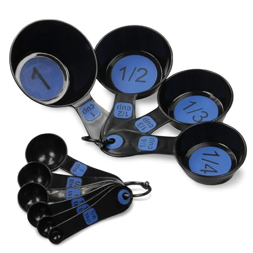 Easy to Read Plastic Measuring Cup Set